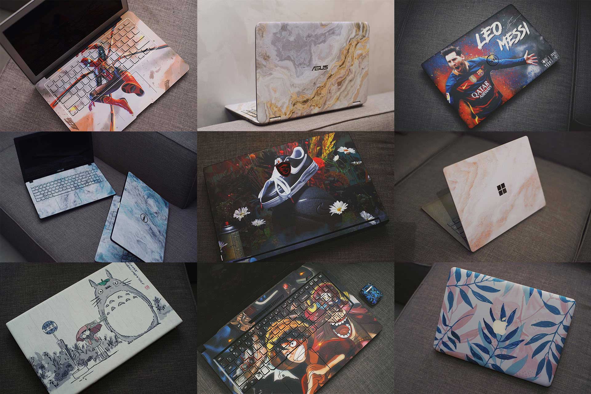 có nên dán skin laptop