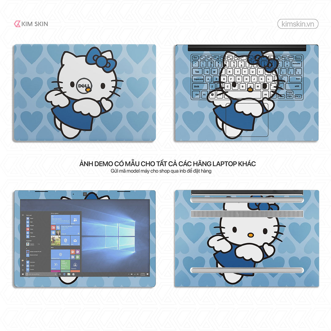 Amh 001 Decal Laptop Hello Kitty Amh 001