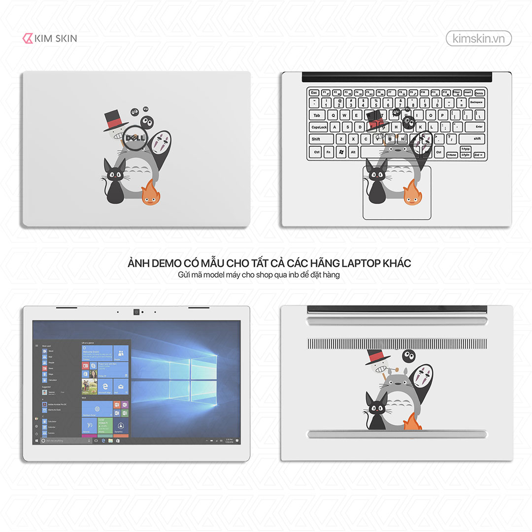 Amh 010 Skin Laptop Totoro Amh 010