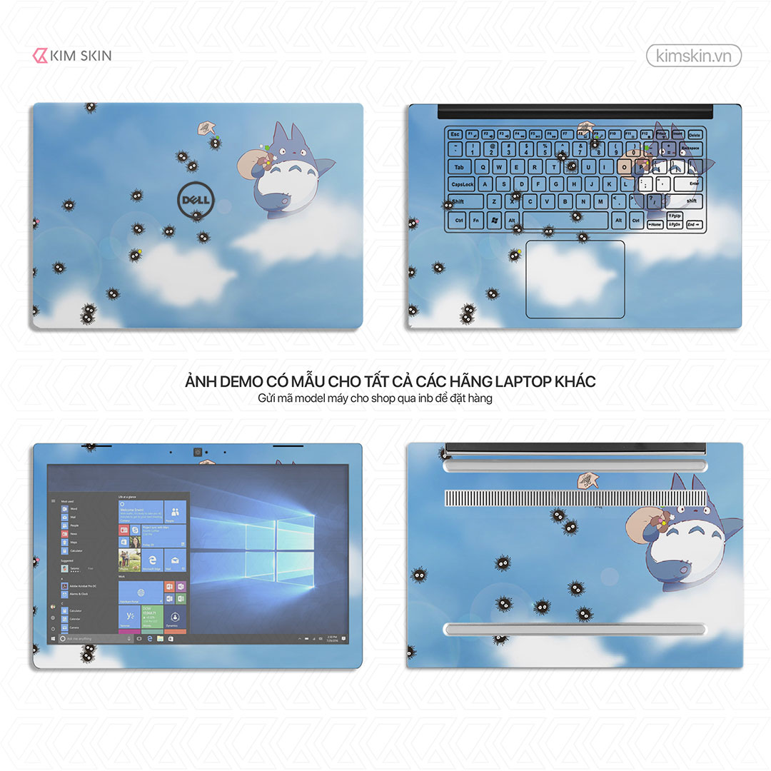 Amh 046 Miếng dán Laptop Totoro Amh 046
