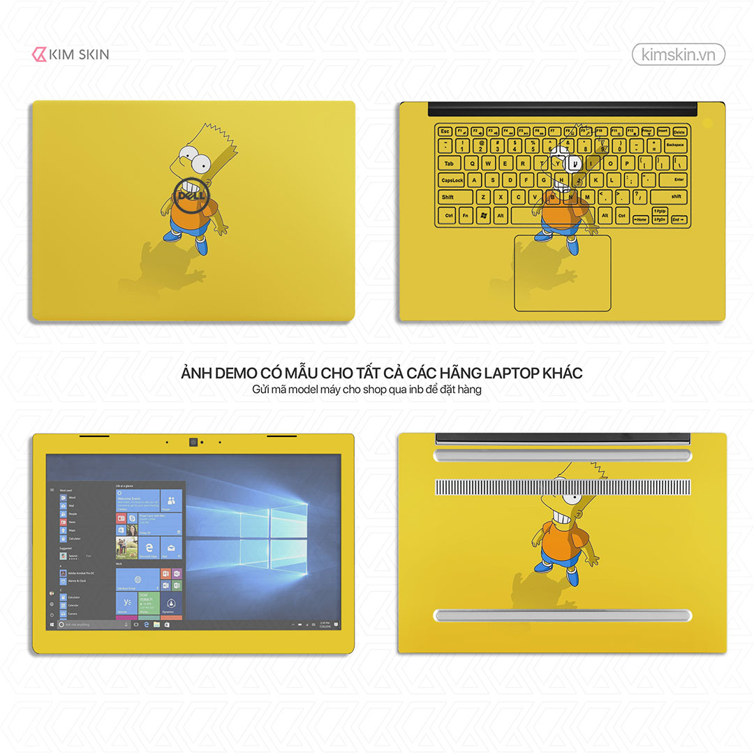 Amh 100 Skin Laptop Simpsons Amh 100
