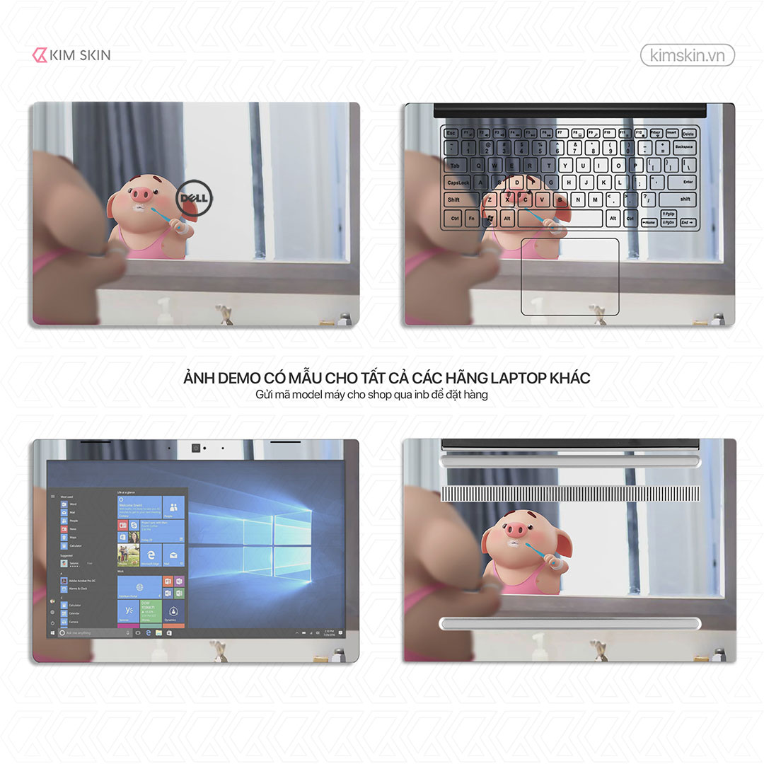 Amh 134 Miếng dán Laptop Amh 134