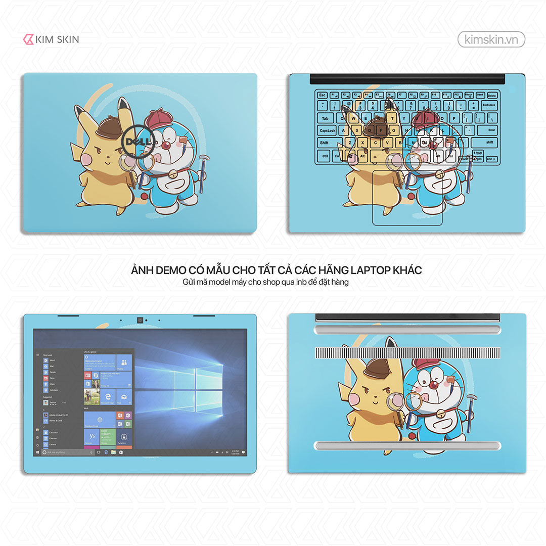 Amh 150 Decal Laptop Doraemon Amh 150