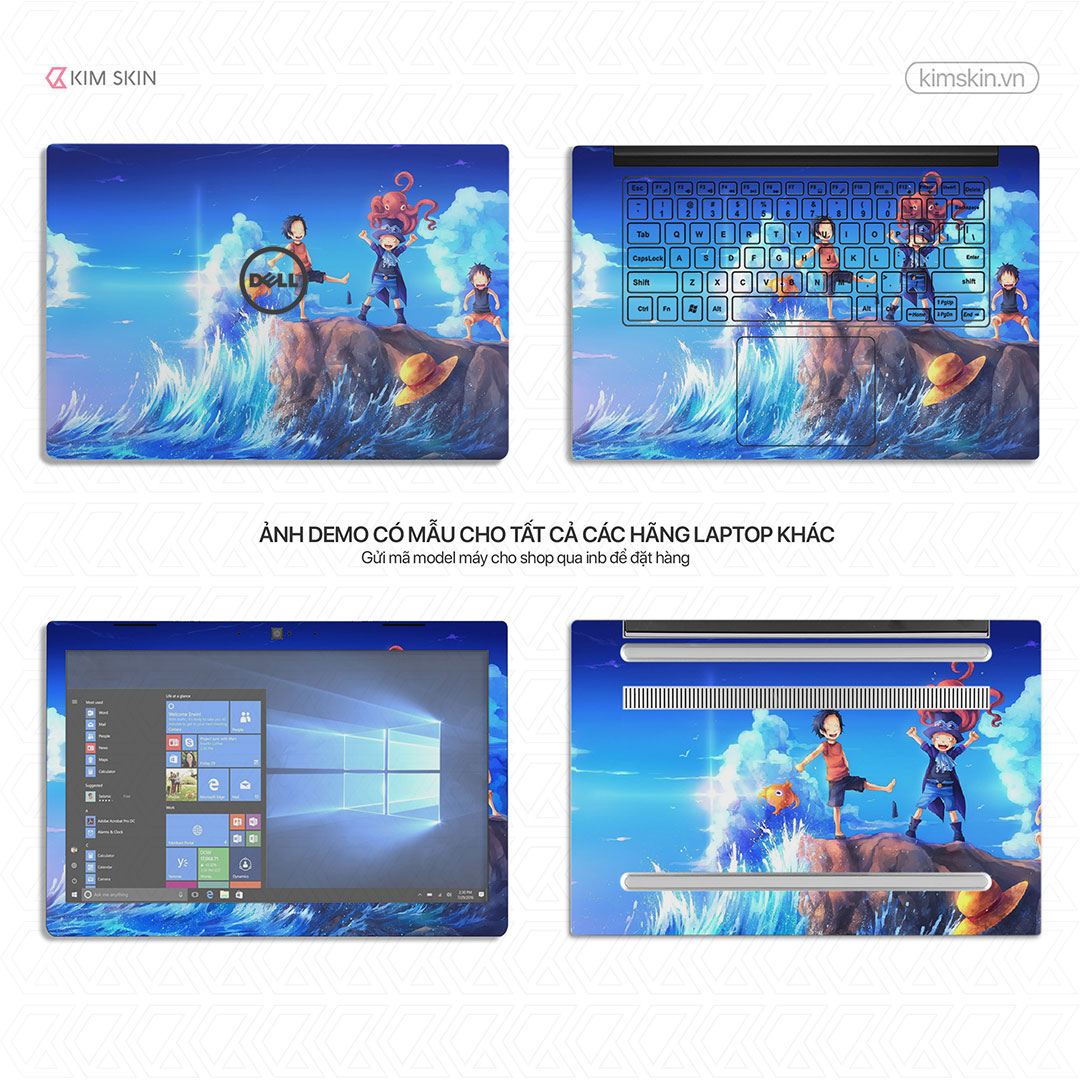 Amh 153 Decal Laptop One Piece Amh 153