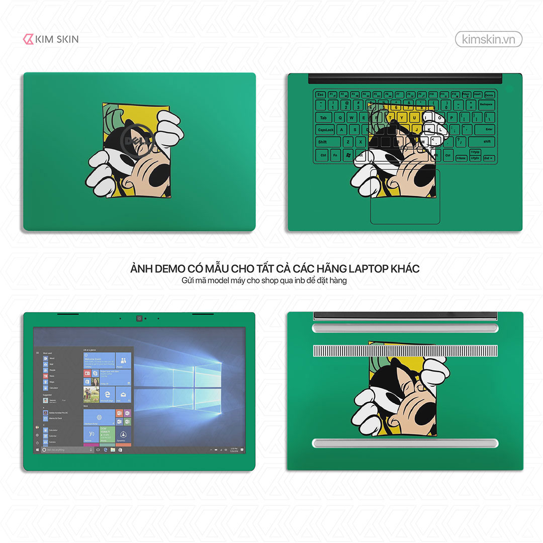 Amh 187 Dán decal Laptop Amh 187