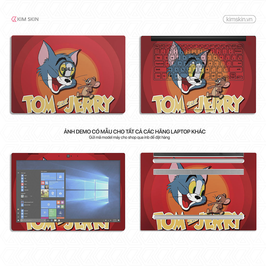 Amh 196 Skin Laptop Tom and Jerry Amh 196