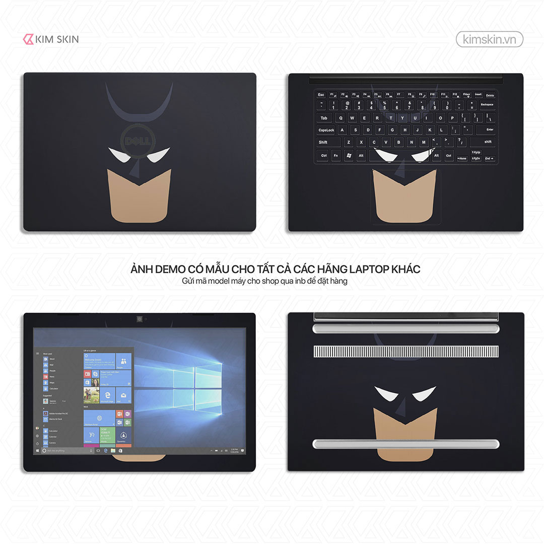 Amh 202 Decal dán Laptop Batman Amh 202