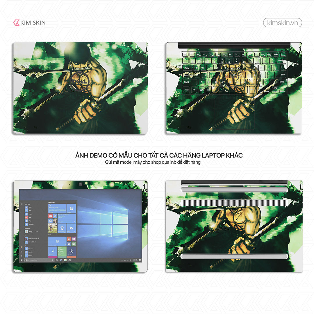 Amh 223 Decal Laptop Zoro Amh 223