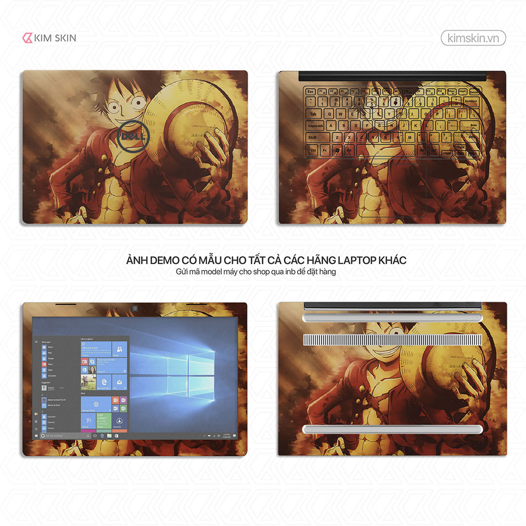 Amh 237 Decal Laptop Luffy Amh 237