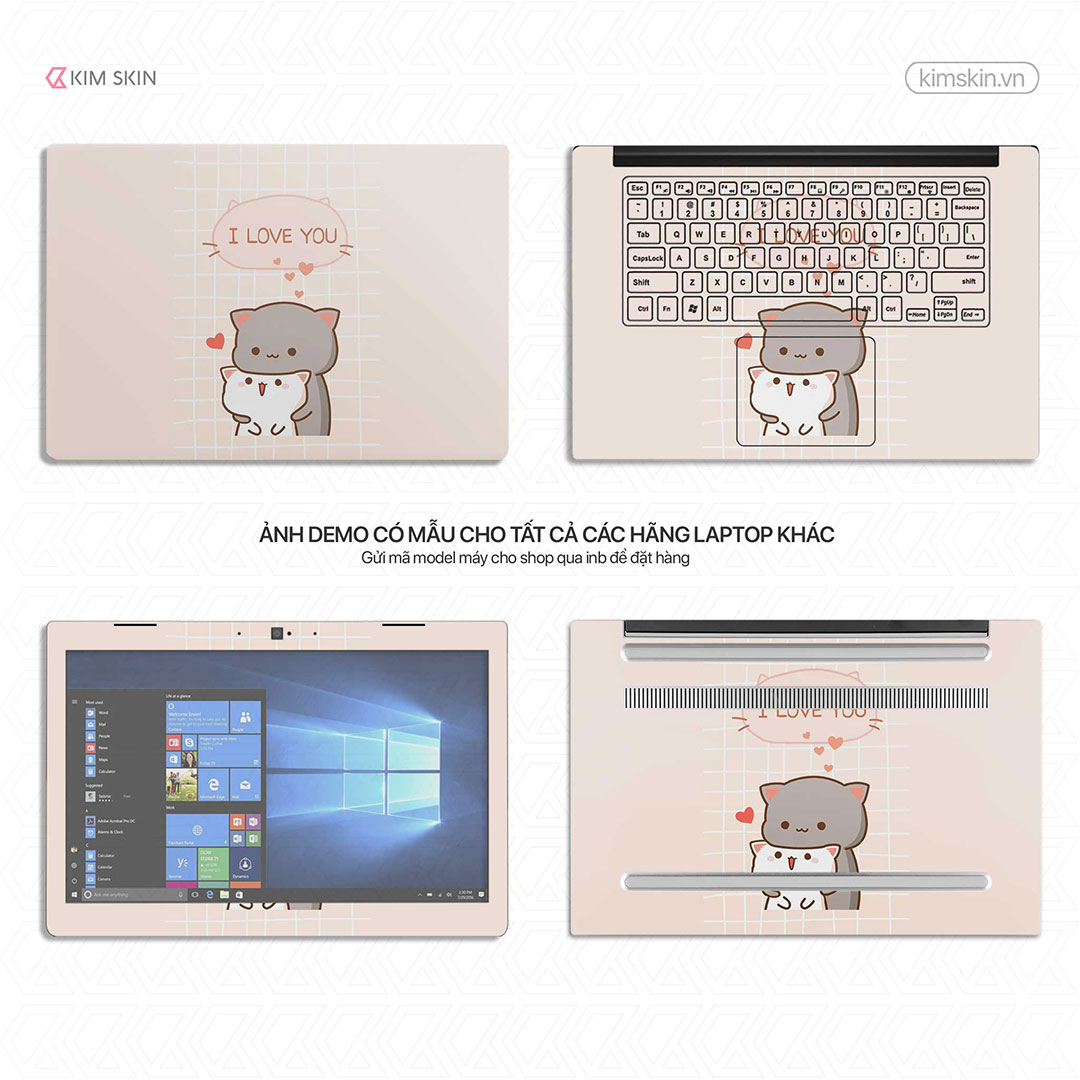 Dtt 003 Decal dán Laptop Dtt 003