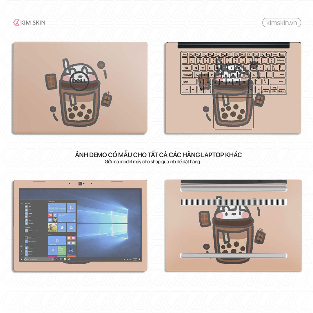 Dtt 006 Skin Laptop Trà sữa Dtt 006
