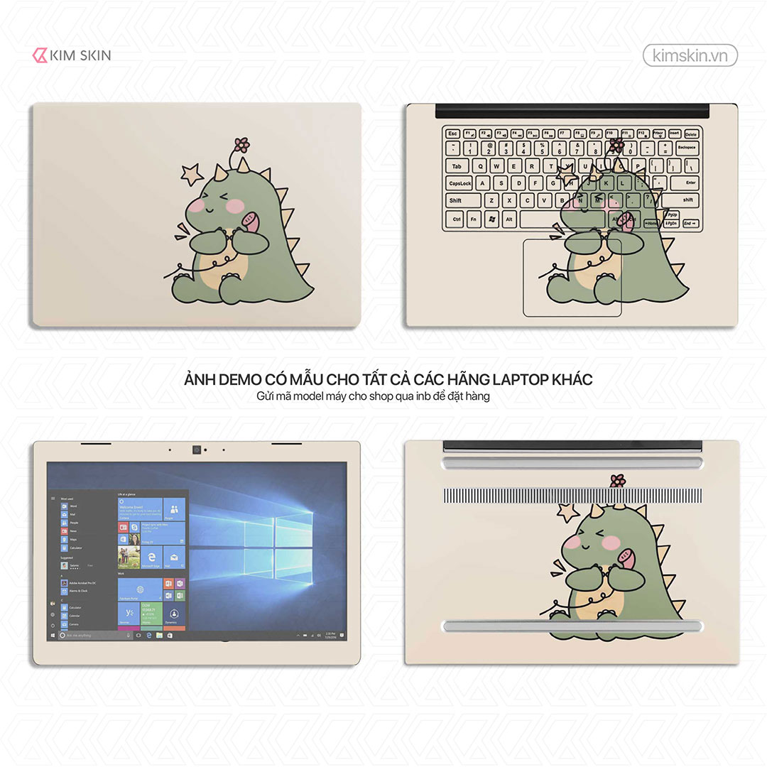 Dtt 028 Dán decal Laptop Dtt 028