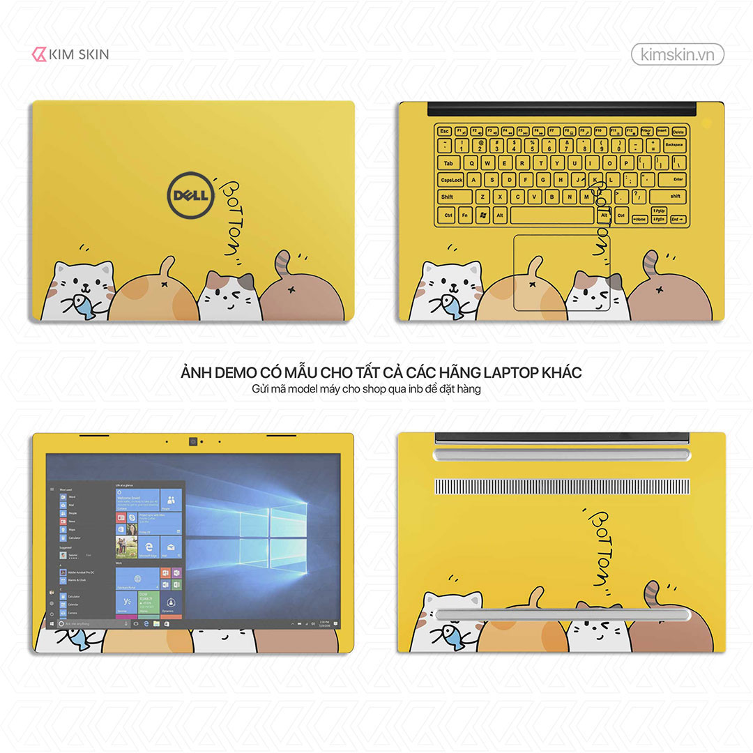 Dtt 033 Miếng dán Laptop Dtt 033