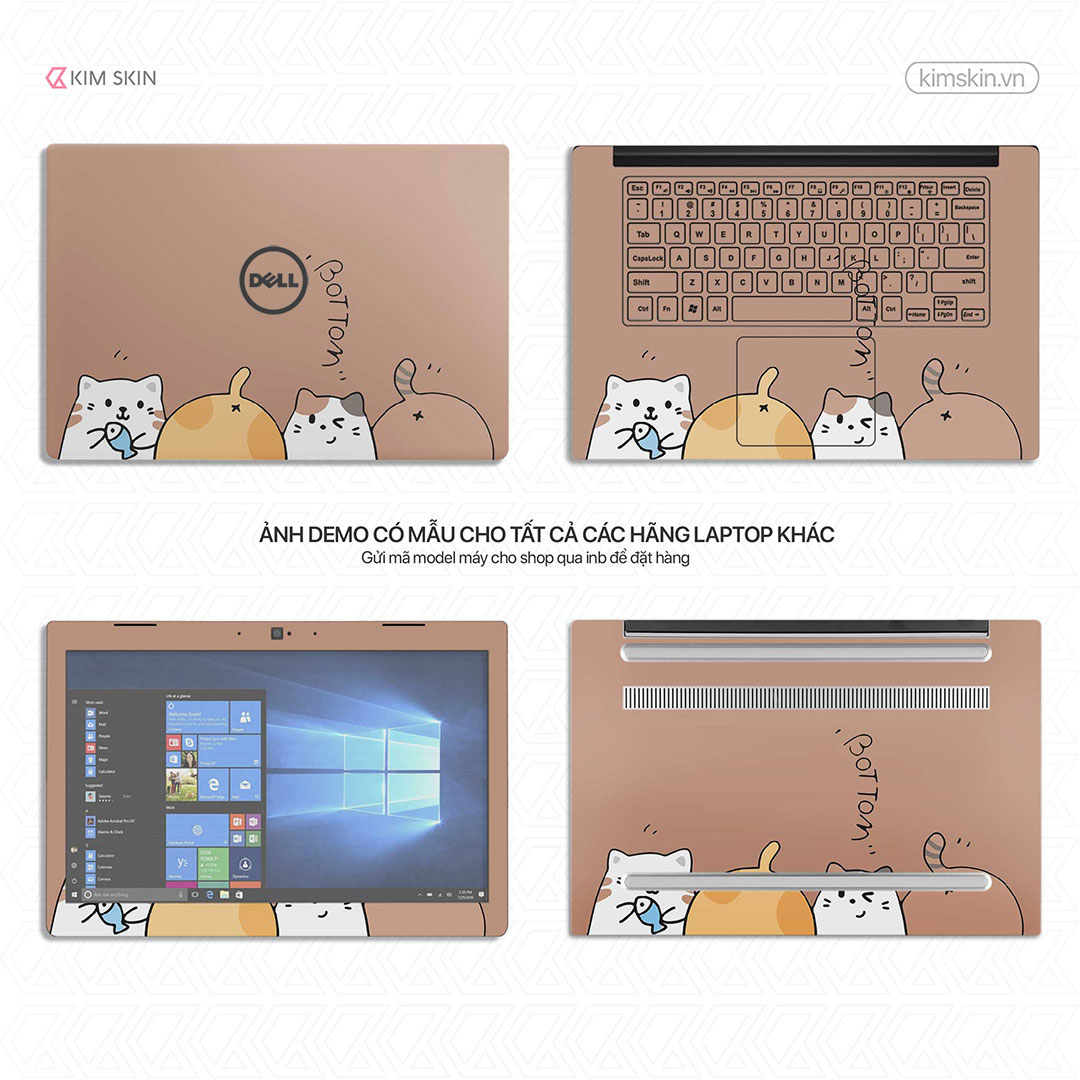 Dtt 035 Dán decal Laptop Dtt 035
