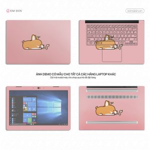 Miếng dán Laptop Corgi Dtt 127
