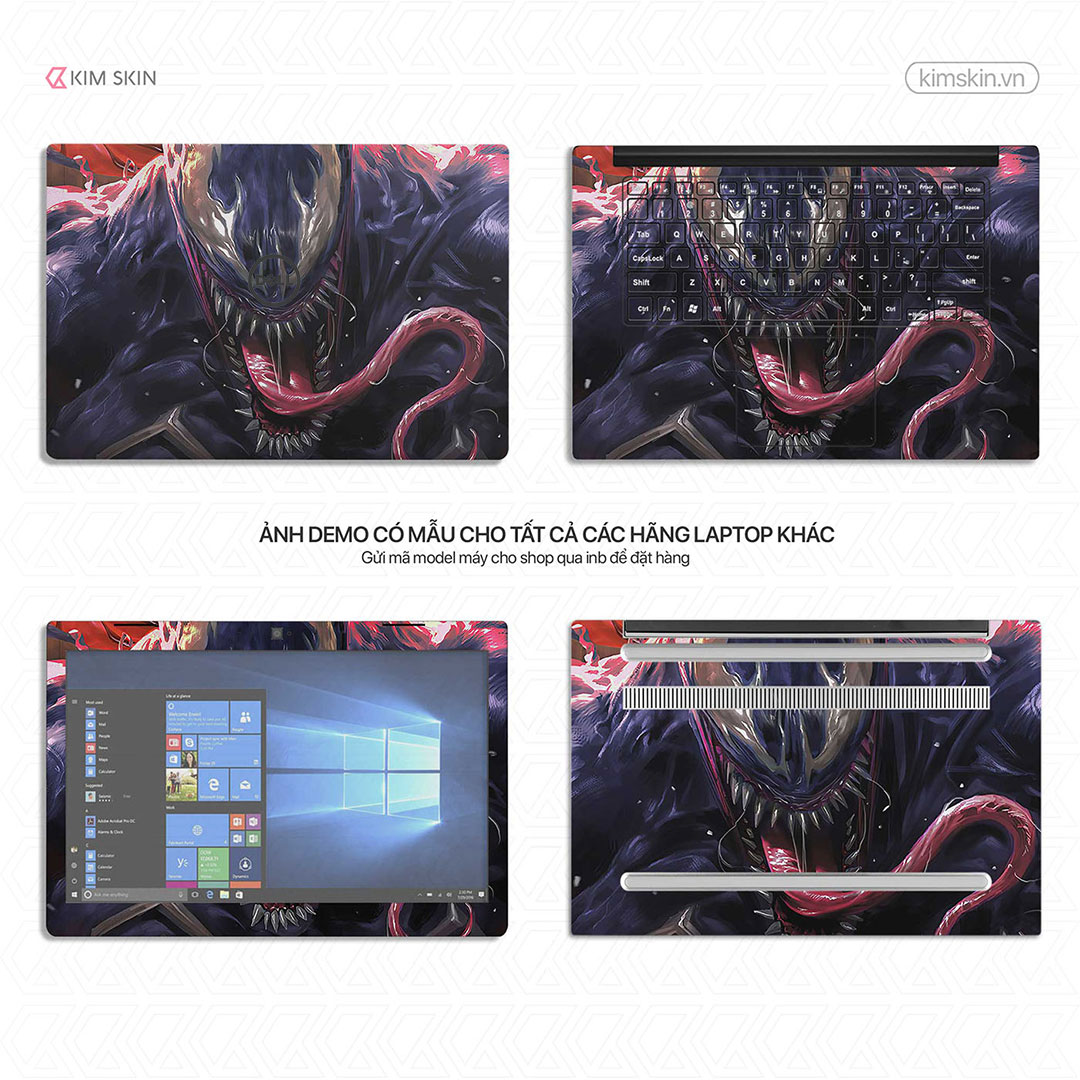 Mvh 023 Decal dán Laptop Venom Mvh 023