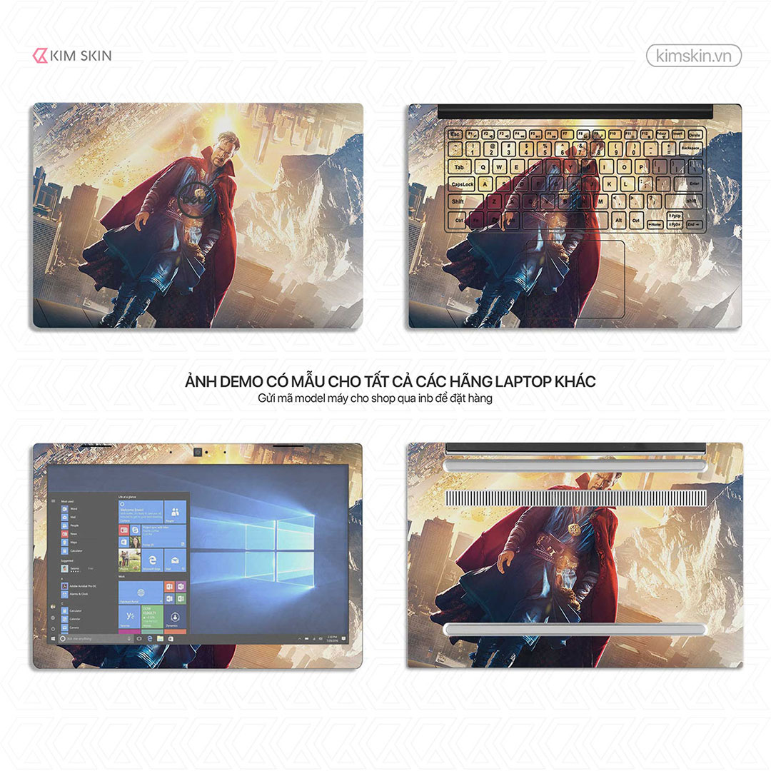 Mvh 044 Decal Laptop Dr. Strange Mvh 044