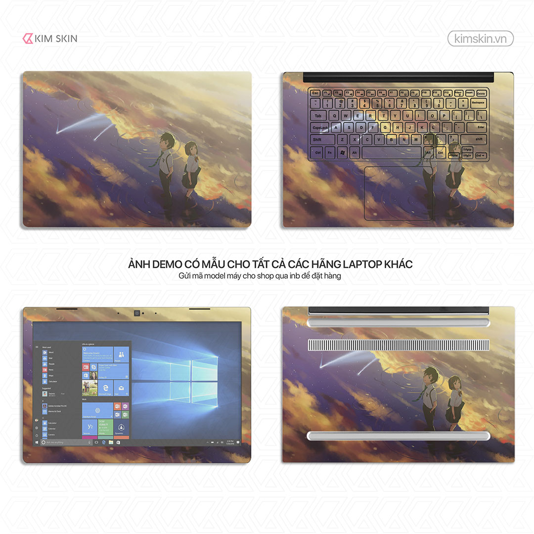 Anh 056 Skin Laptop Your name Anh 056