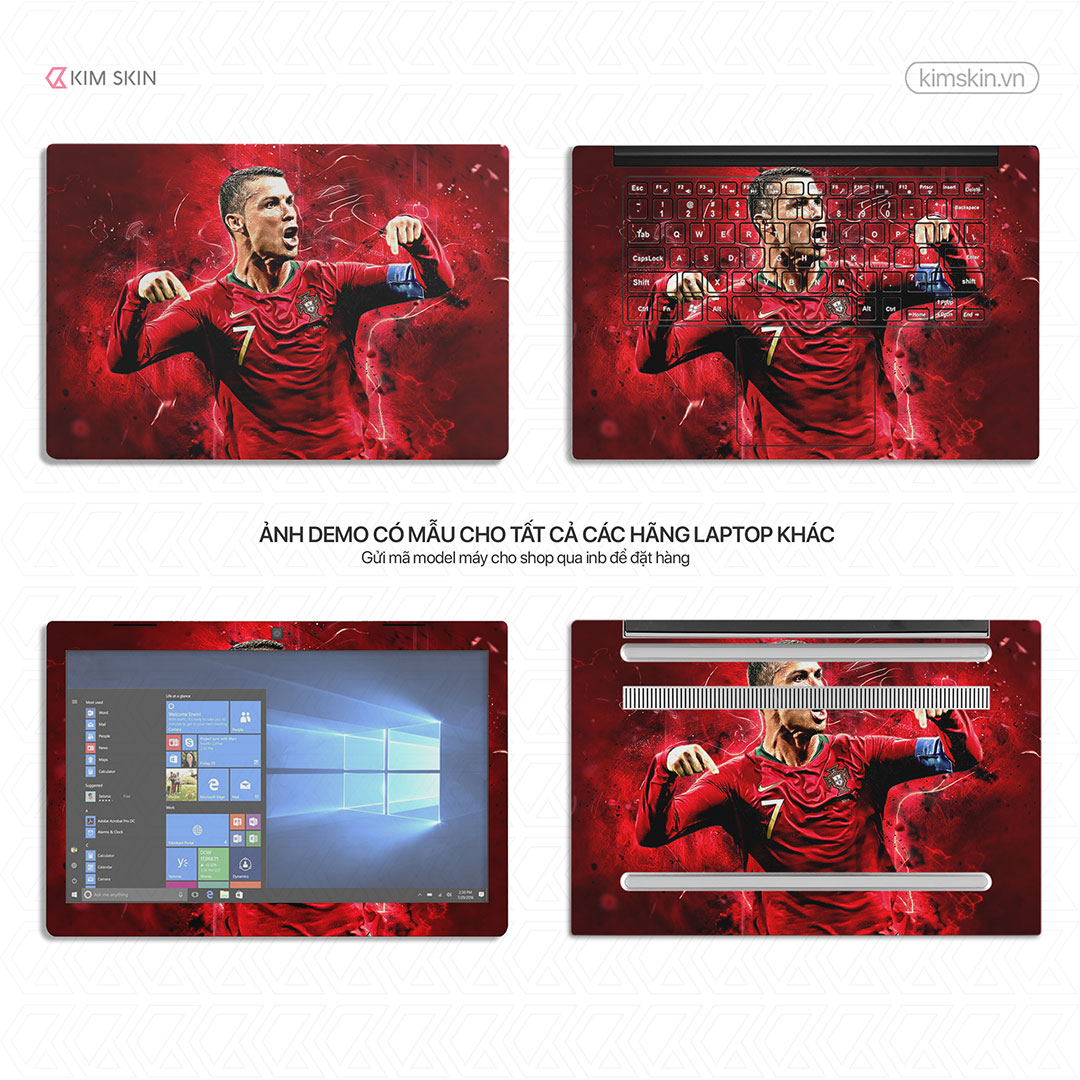 BĐh 030 Skin Laptop Ronaldo BĐh 030