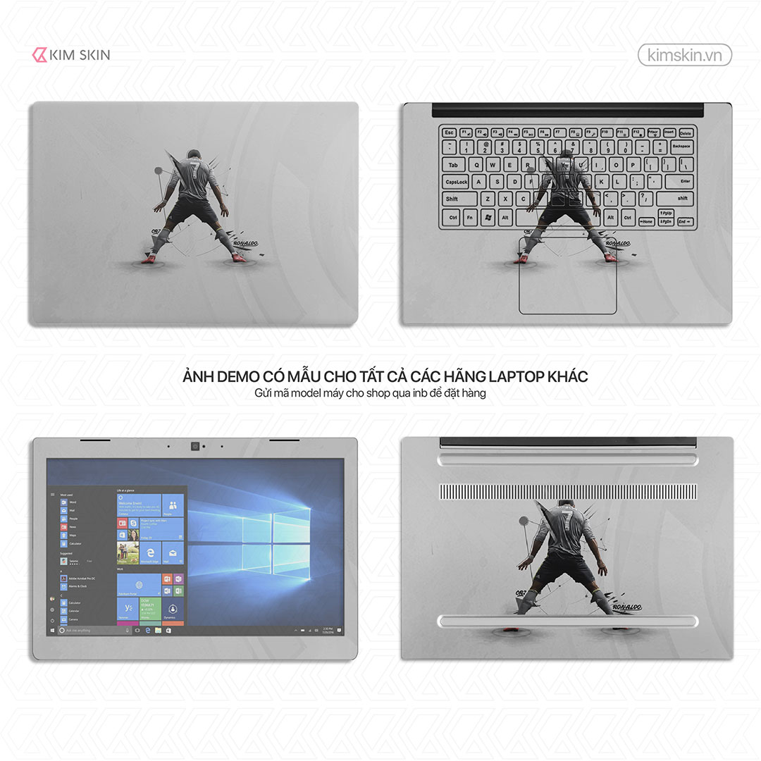 BĐh 032 Decal Laptop Ronaldo BĐh 032