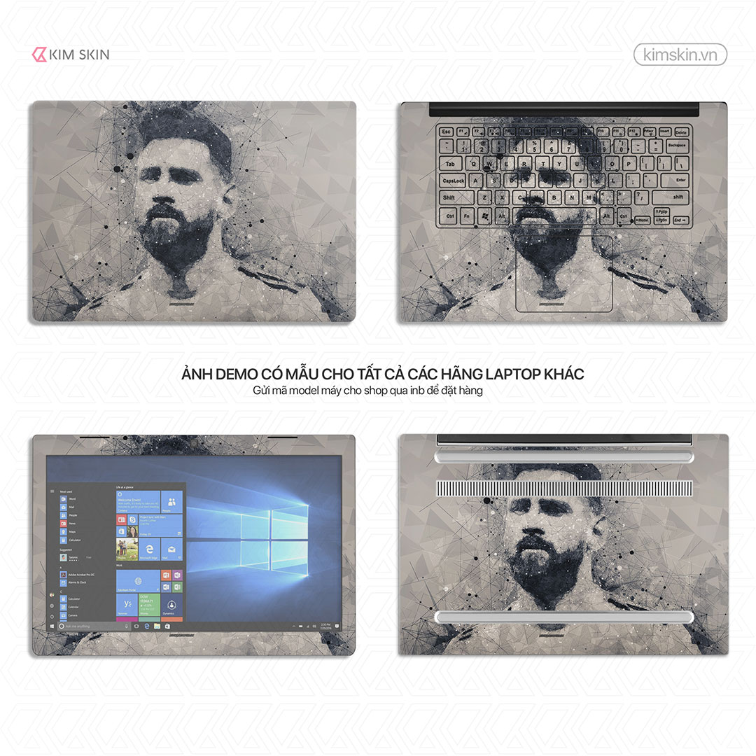 BĐh 034 Skin Laptop Messi BĐh 034