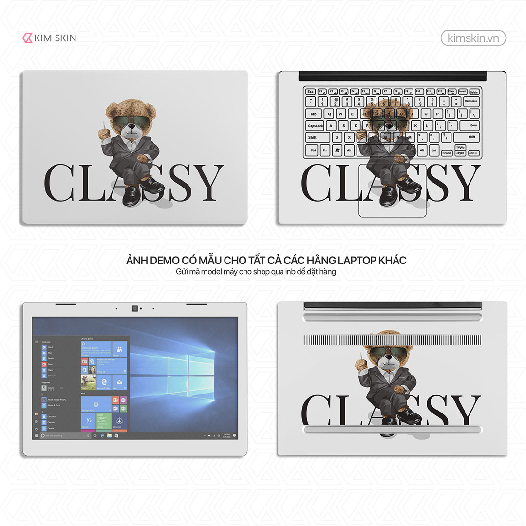 Fsh 022 Decal dán Laptop Fsh 022