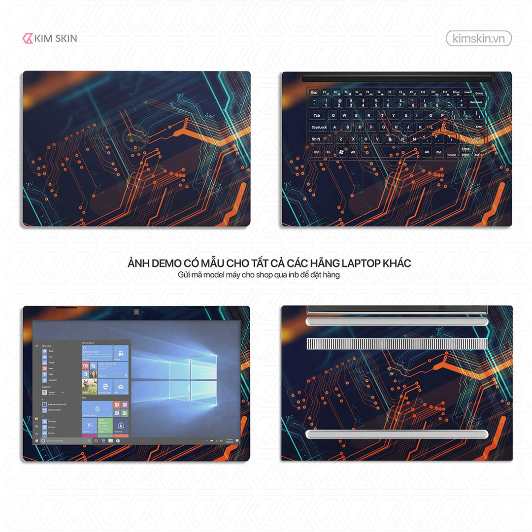 Gmt 124 Miếng dán Laptop Gaming Gmt 124