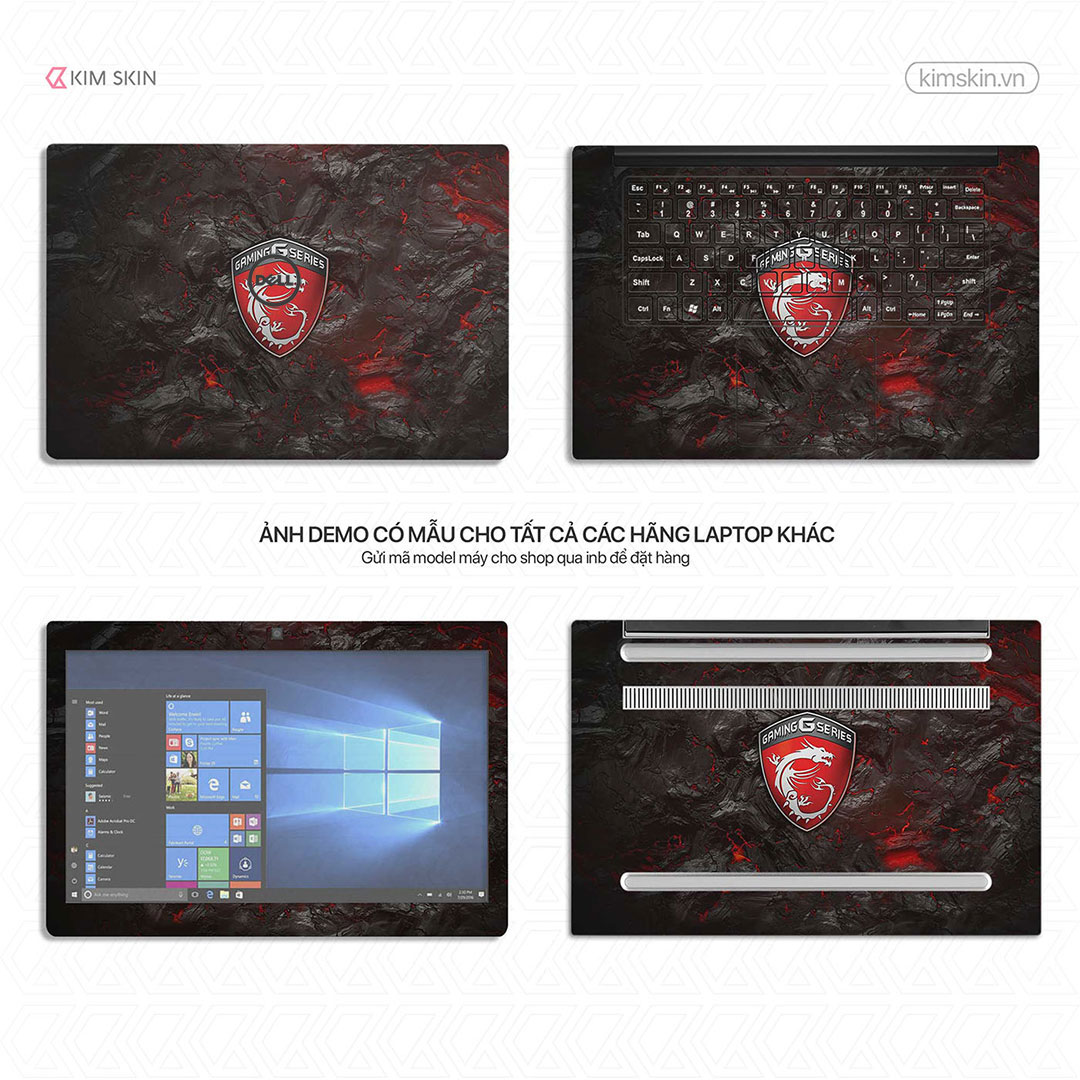 Gmt 128 Skin Laptop MSI Gmt 128