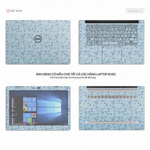 Miếng dán Laptop hoa lá Hlh 005