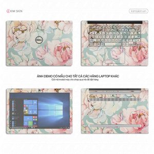 Skin Laptop hoa lá Hlh 020