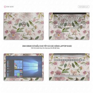 Miếng dán Laptop hoa lá Hlh 022