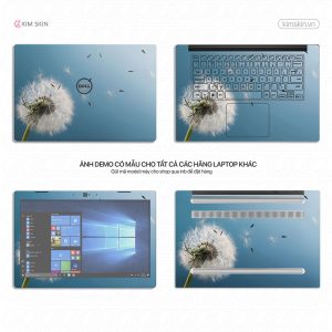 Decal Laptop hoa lá Hlh 032