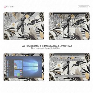 Skin Laptop hoa lá Hlh 041