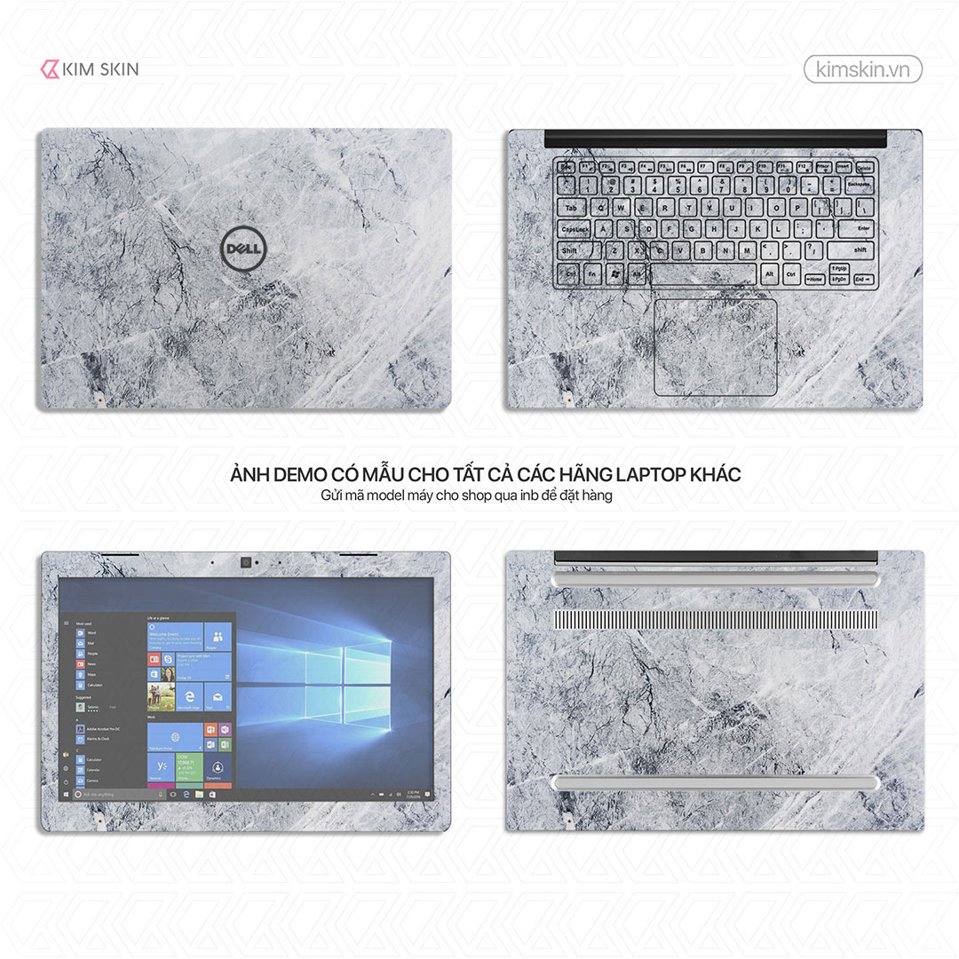 Vdt 020 Skin Laptop vân đá Vdt 020
