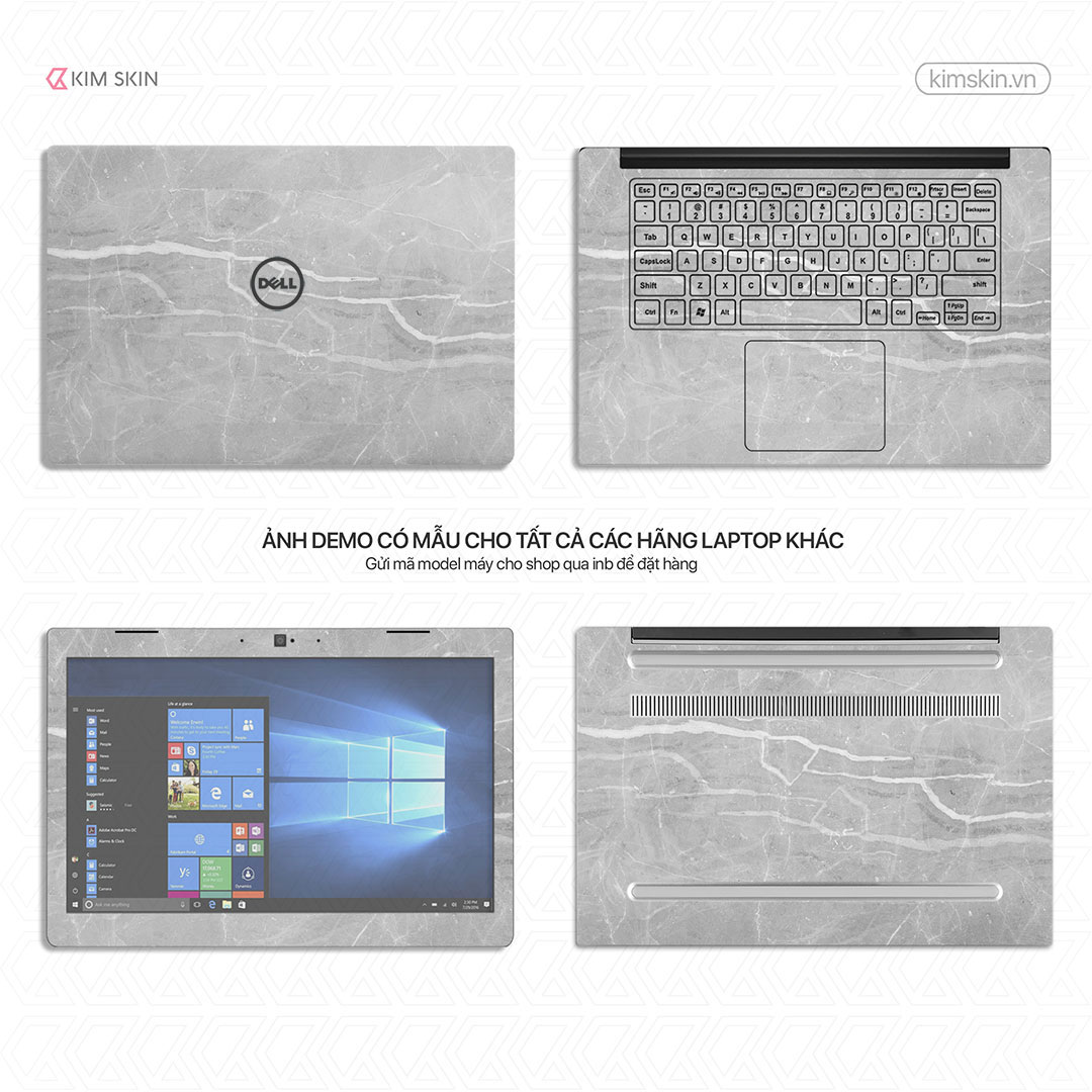 Vdt 042 Miếng dán Laptop vân đá Vdt 042