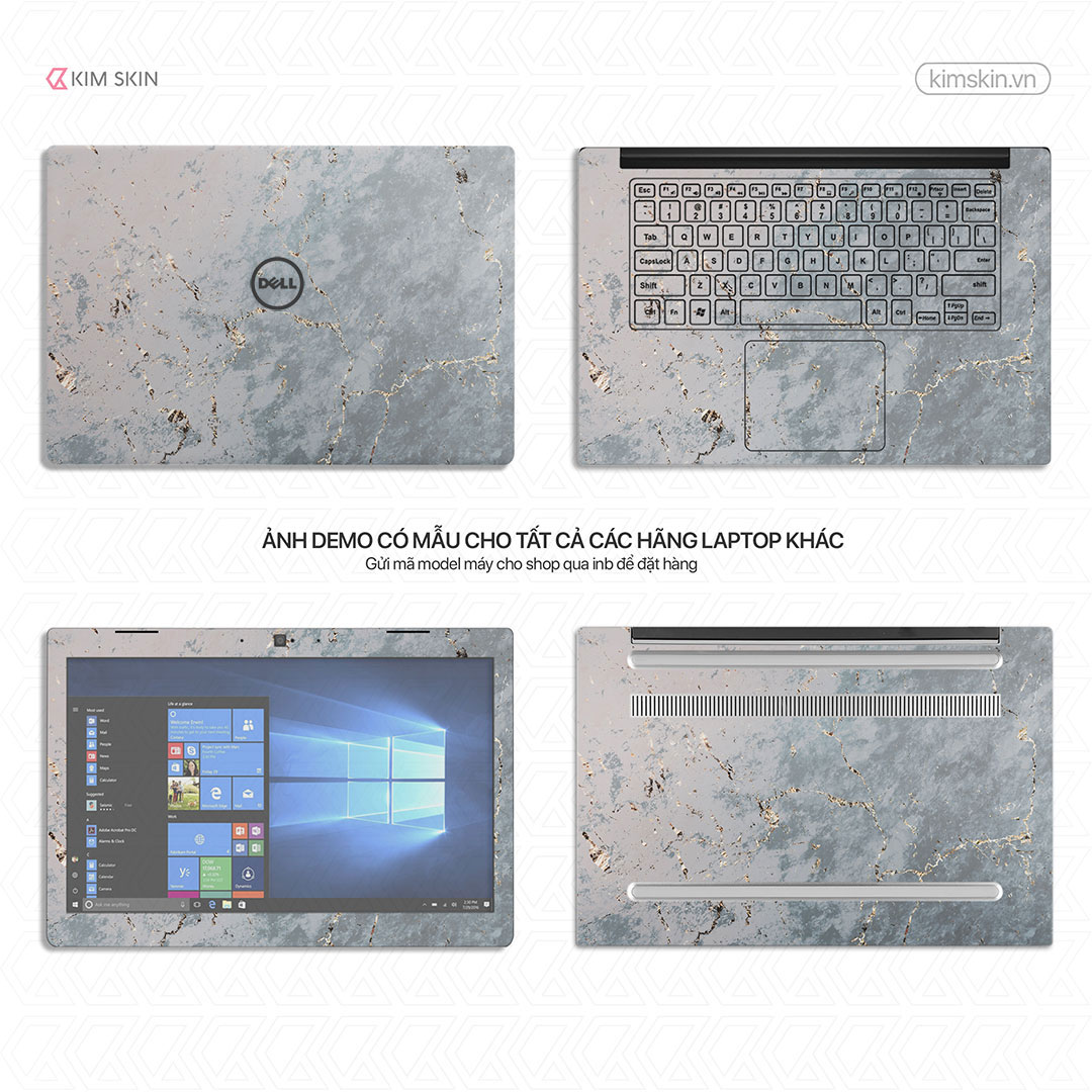 Vdt 046 Miếng dán Laptop vân đá Vdt 046