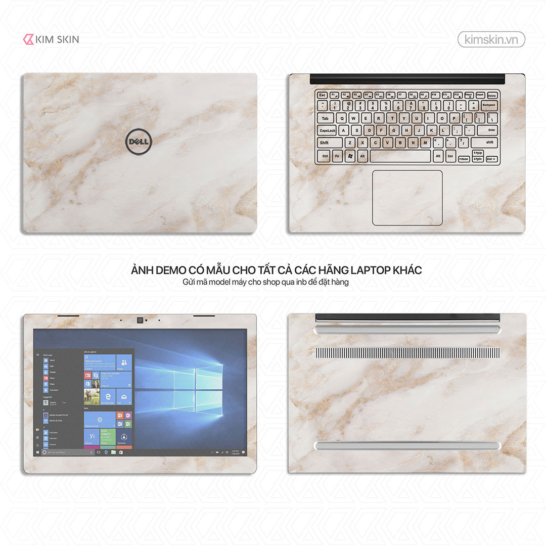 Vdt 056 Miếng dán Laptop vân đá Vdt 056