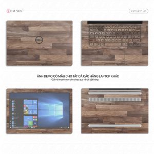 Decal Laptop vân gỗ Wdh 009