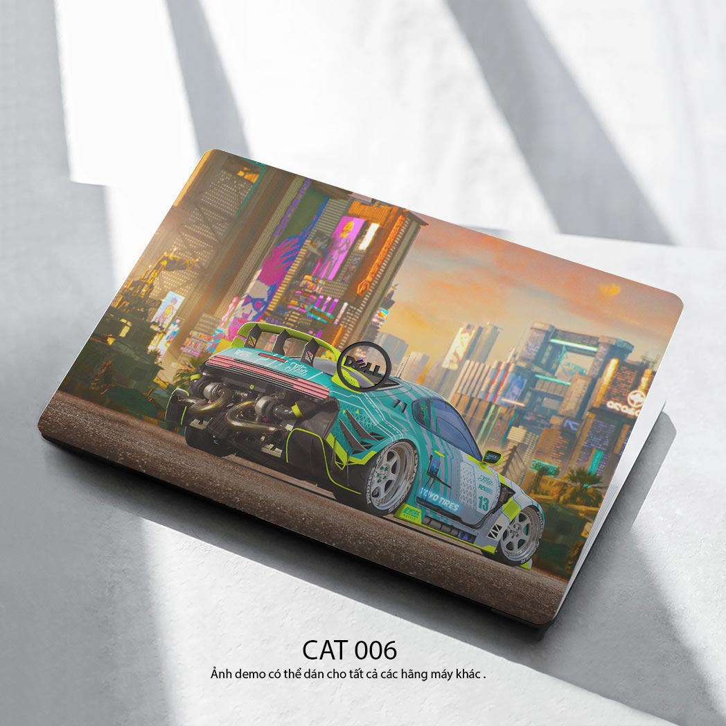 Cat 006 C Skin Laptop Car CAT 006 C