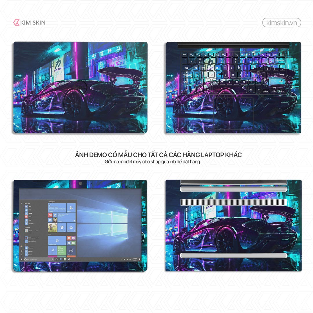 Cat 007 Skin Laptop Car CAT 007