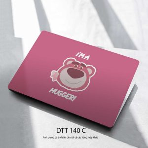 Decal Laptop Gấu dâu Lotso Dtt 140 C