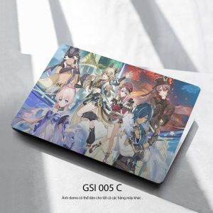 Dán decal Laptop Genshin Impact Gsi 005 C