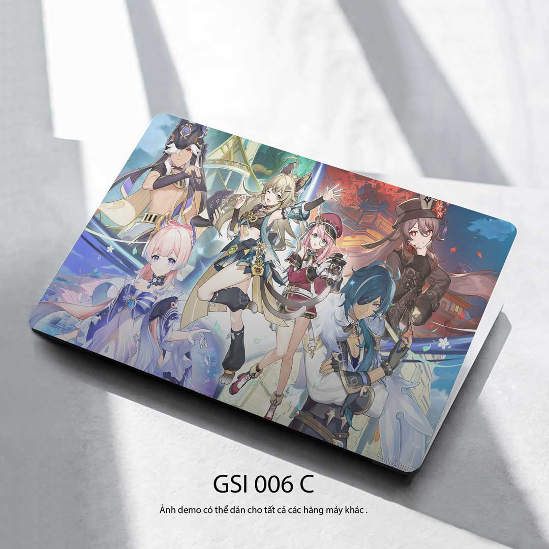 Gsi 006 C Skin Laptop Genshin Impact Gsi 006 C