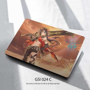 Decal dán Laptop Genshin Impact Gsi 024 C