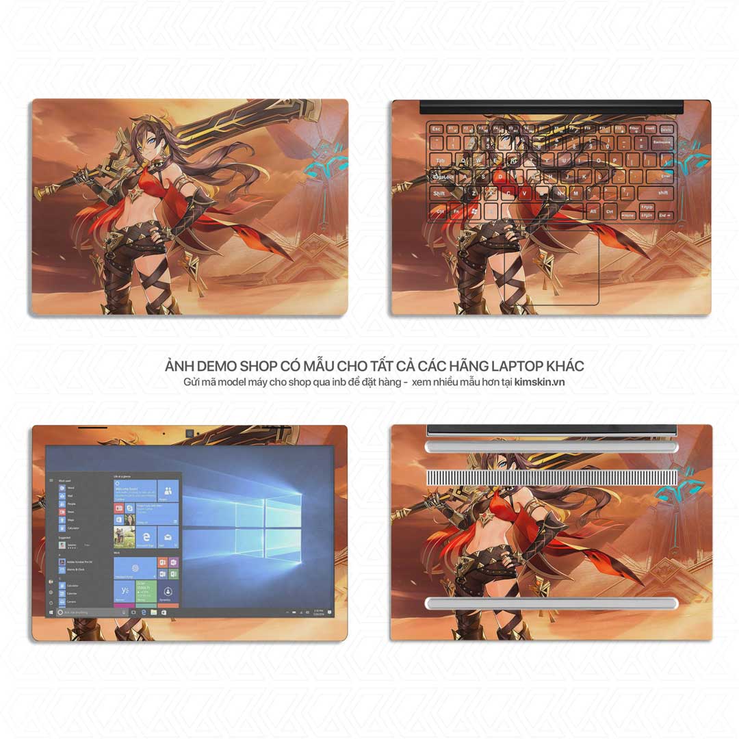 Gsi 024 Decal dán Laptop Genshin Impact Gsi 024
