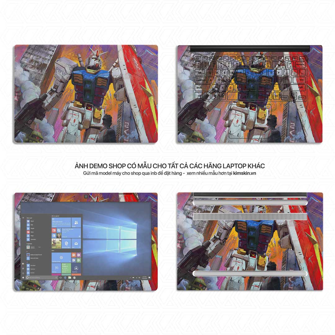 Gud 006 Decal Laptop Gundam Gud 006