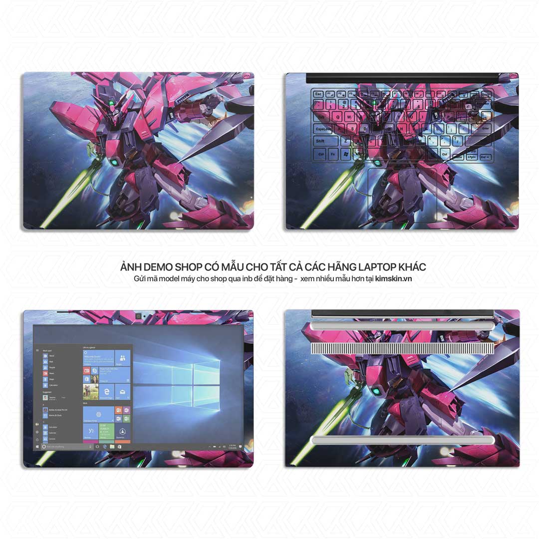 Gud 014 Miếng dán Laptop Gundam Gud 014
