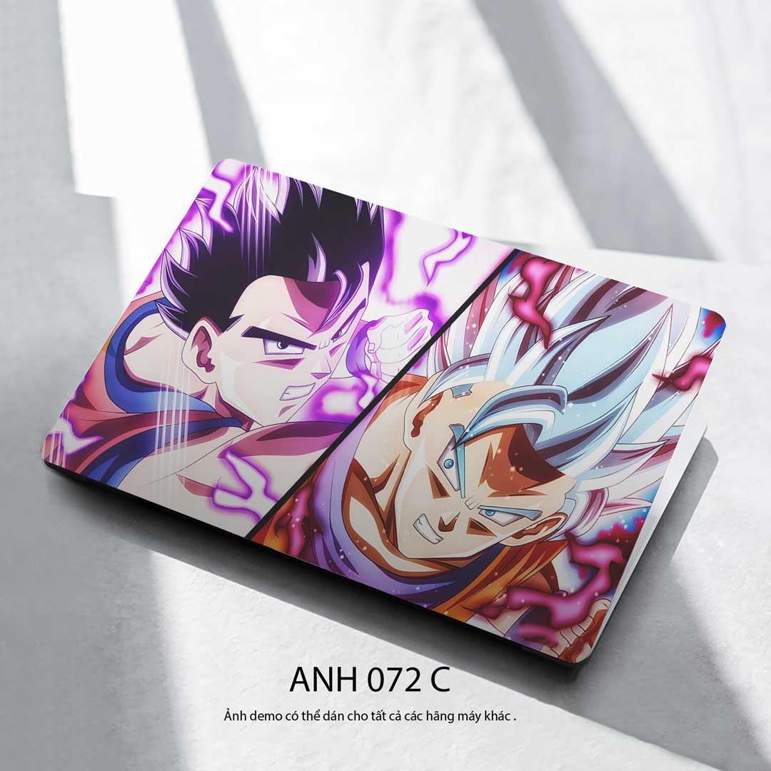 Anh 072 C Decal dán Laptop Dragon Ball Anh 072 C