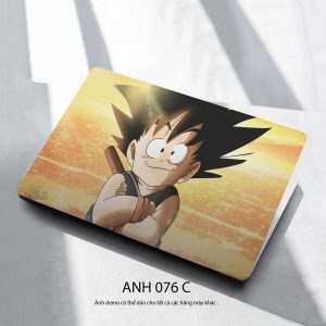 Decal dán Laptop Dragon Ball Anh 076 C